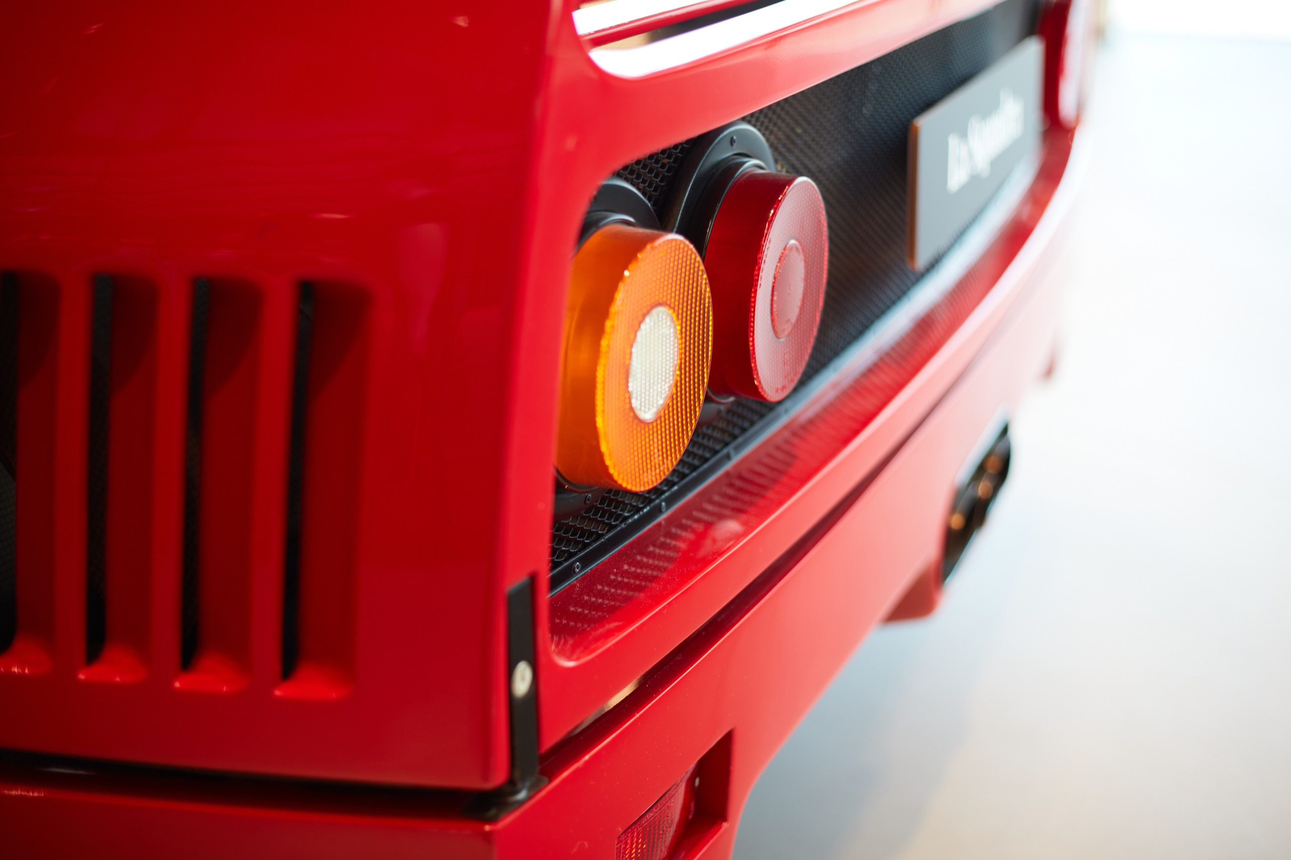 Premium sports car detail